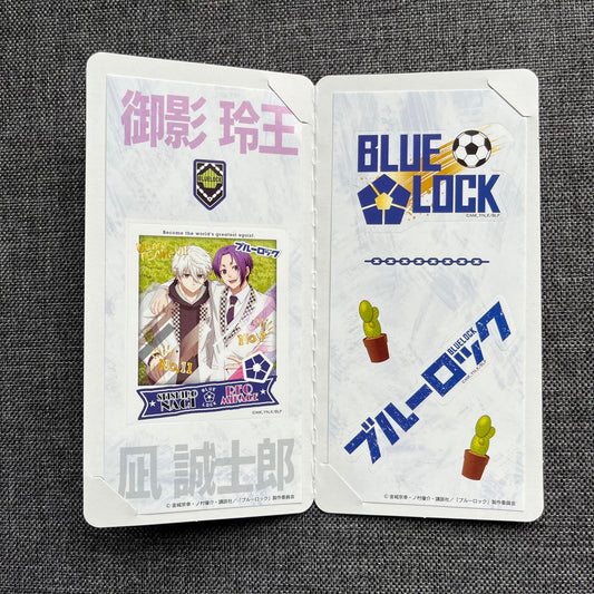 Blue Lock Nagi & Reo Sticker Set
