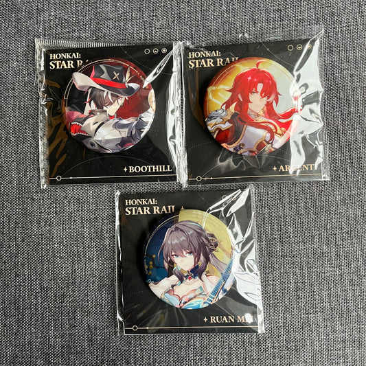 Honkai Star Rail Circle Badges