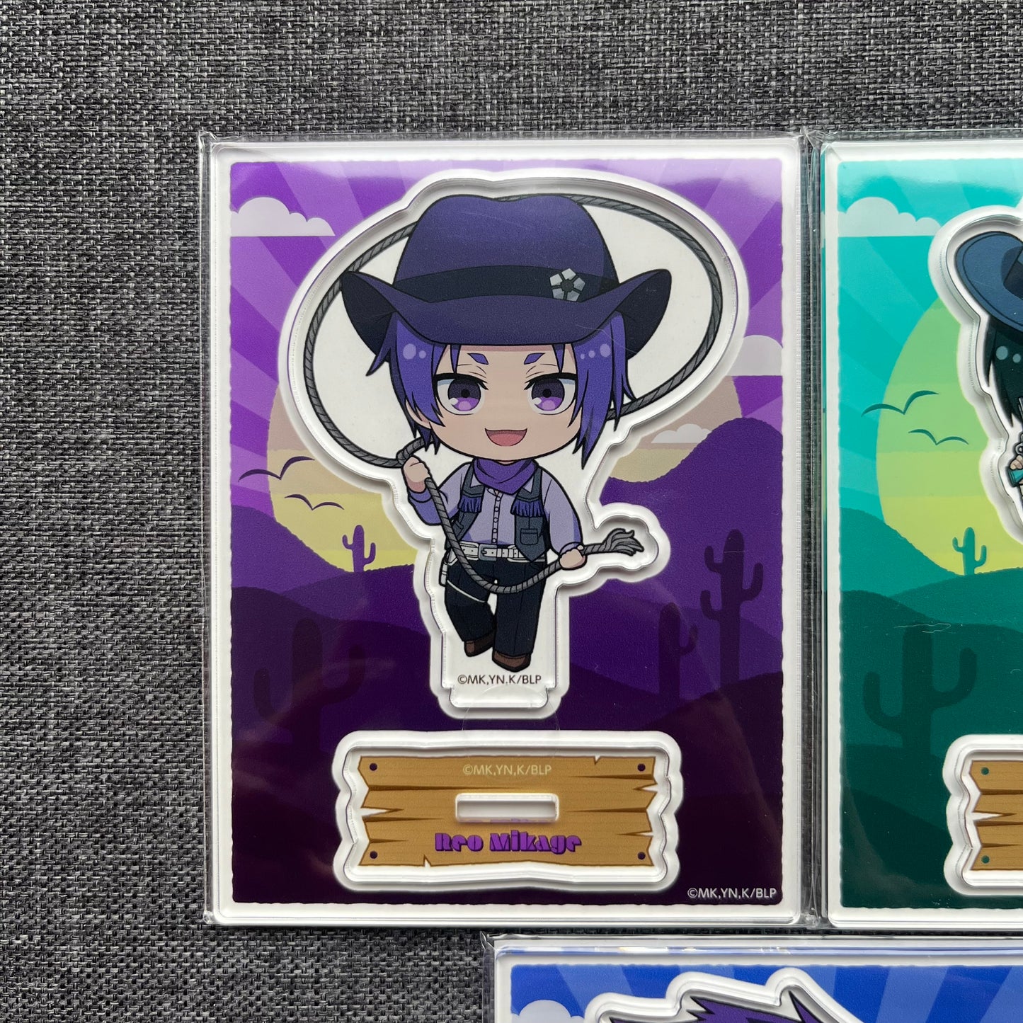 Blue Lock Cowboy Acrylic Standees