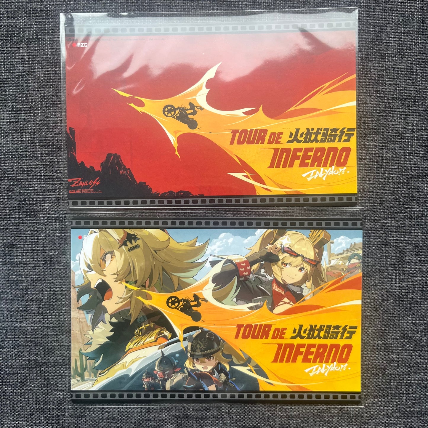 Zenless Zone Zero Caesar / Burnice Postcard Set