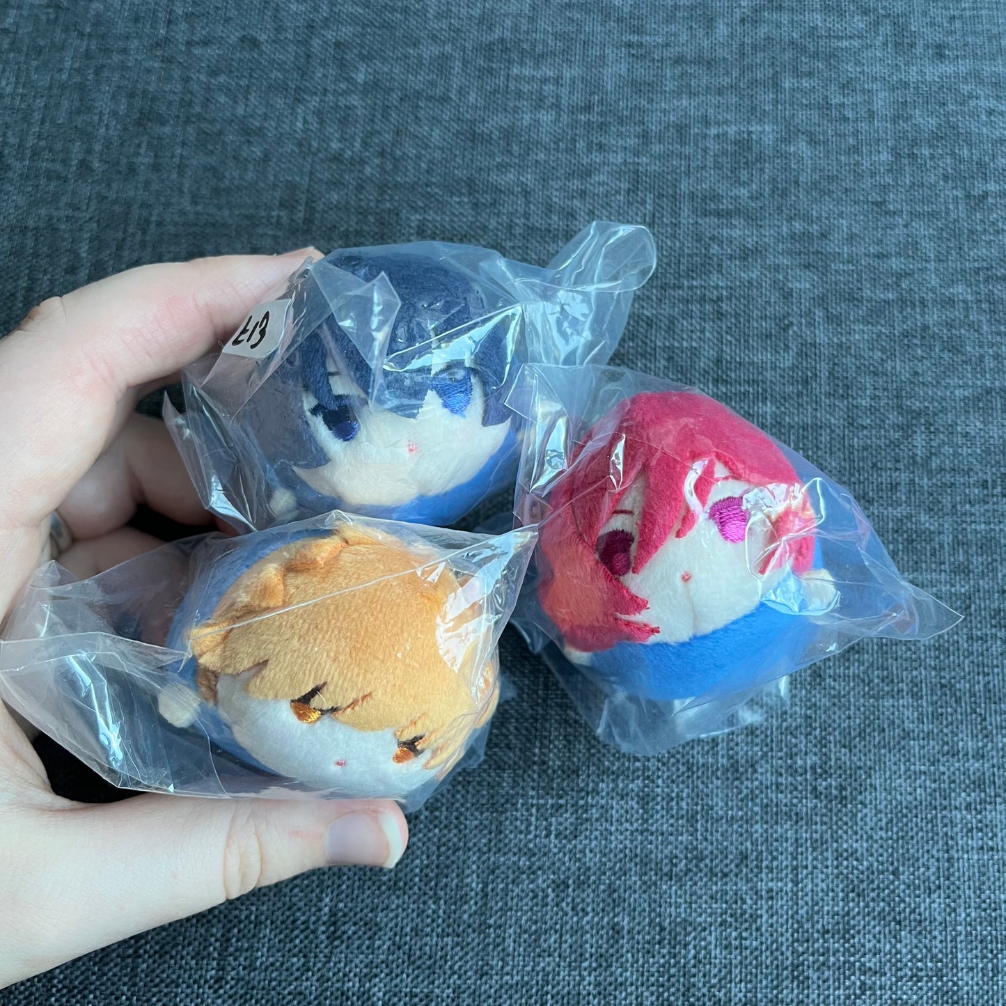 Blue Lock Mini Mochi Plushies