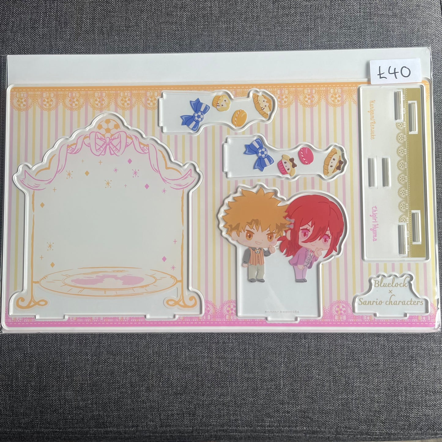 Blue Lock Kunigami & Chigiri Large Acrylic Diorama / Standee