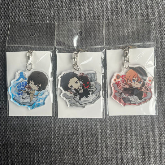 Bungou Stray Dogs Ability Acrylic Charms