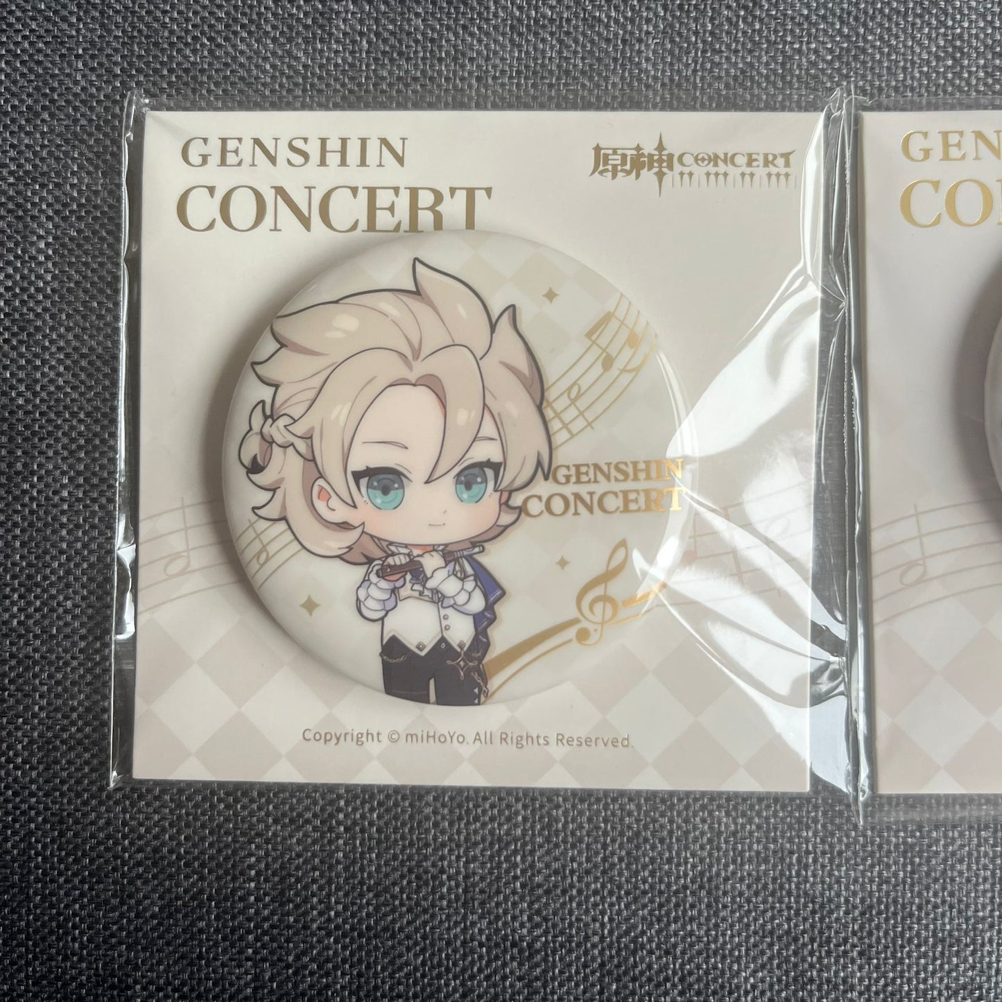 Genshin Impact Concert Badges