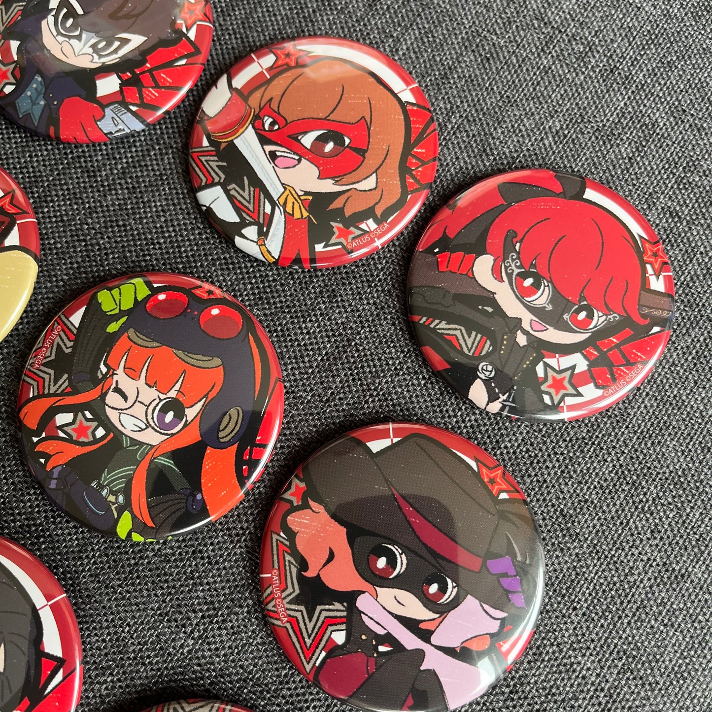 Persona 5 Tactica Badges