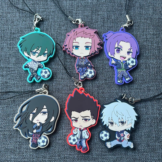 Blue Lock Rubber Charms