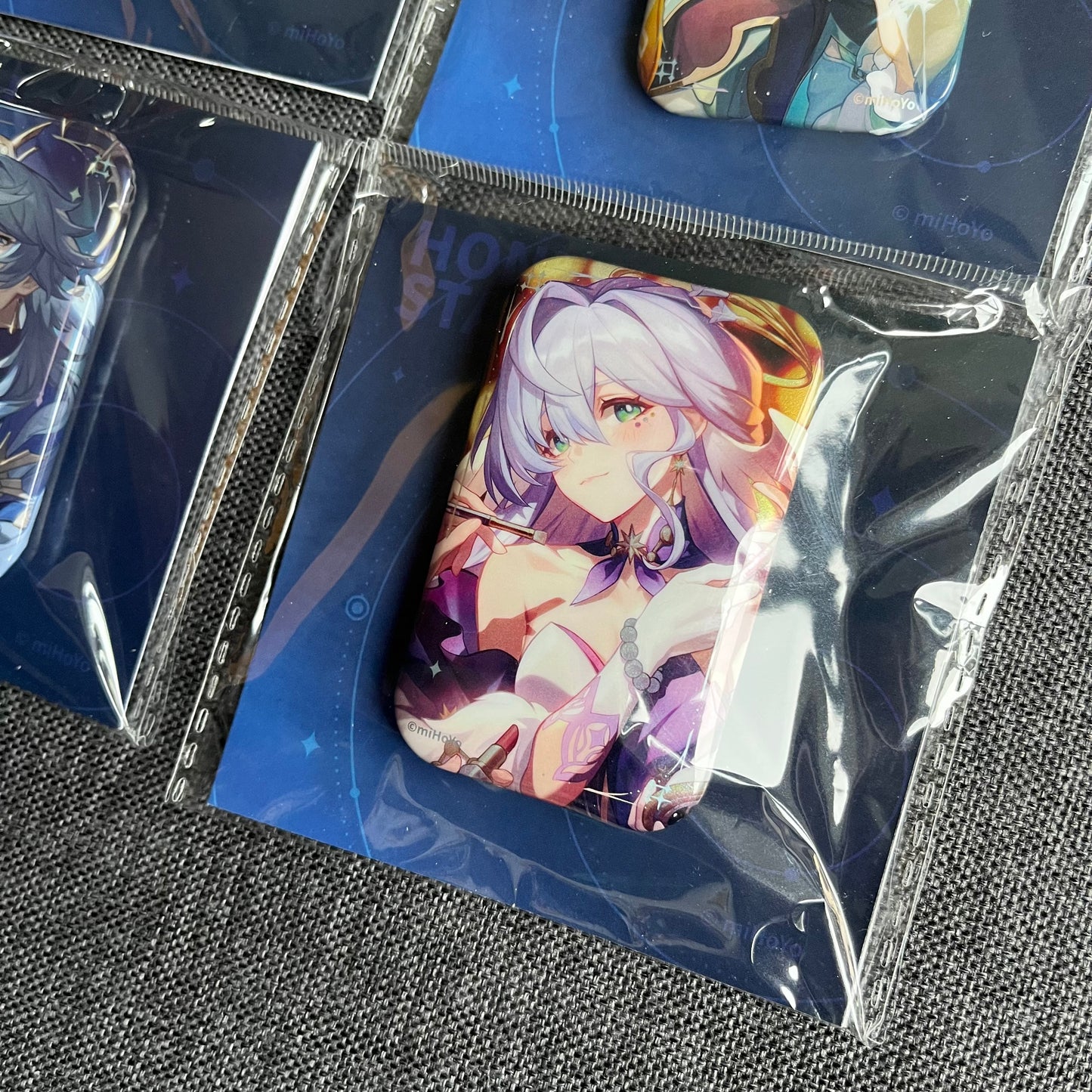 Honkai Star Rail Rectangle Badges