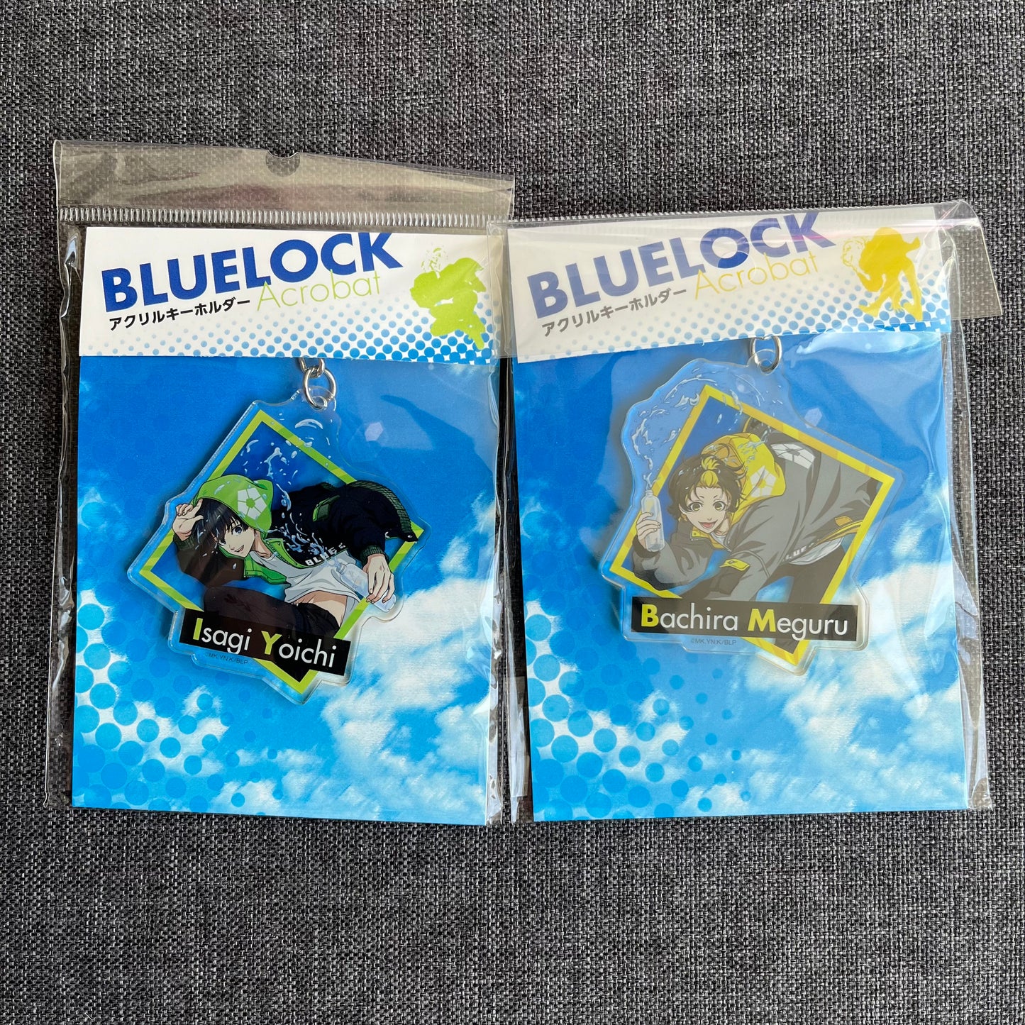 Blue Lock ‘Water Art’ Acrylic Charm