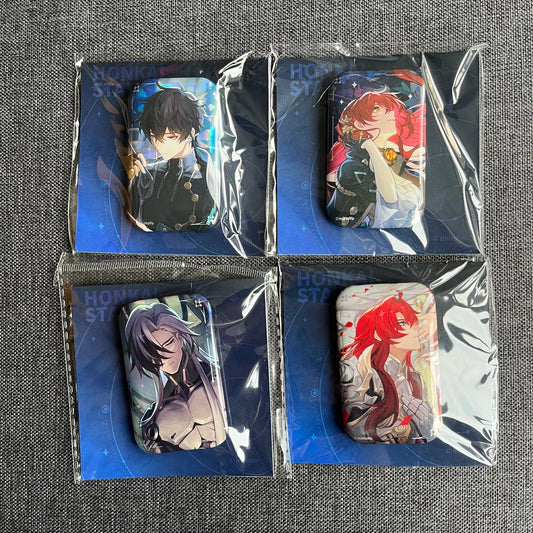 Honkai Star Rail Rectangle Badges