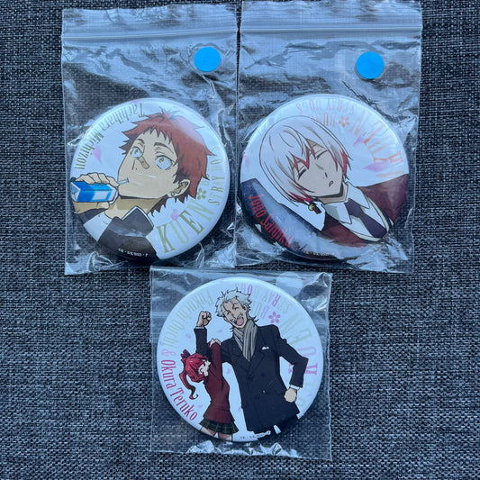 Bungou Stray Dogs Gakuen Badges