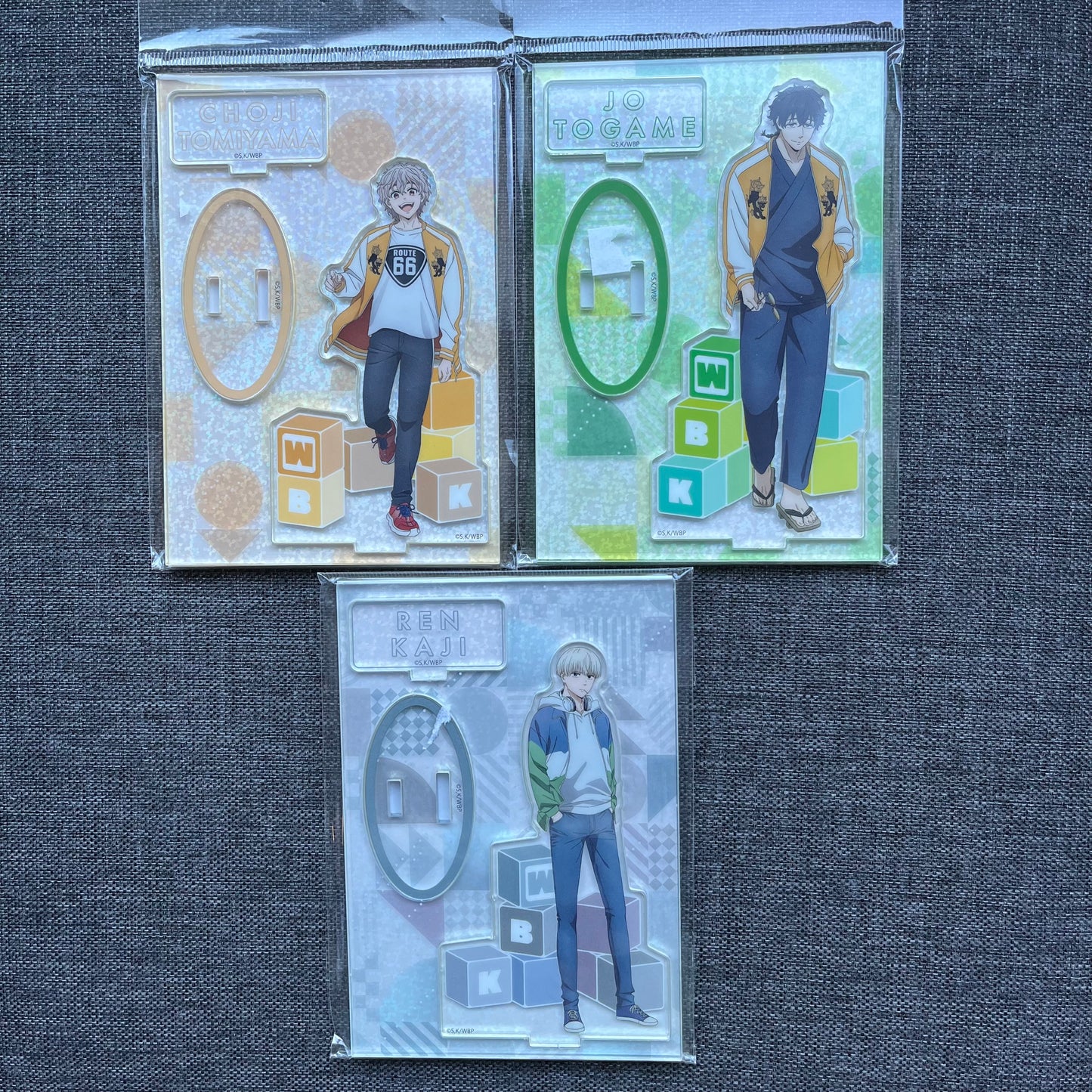 Wind Breaker Acrylic Standees