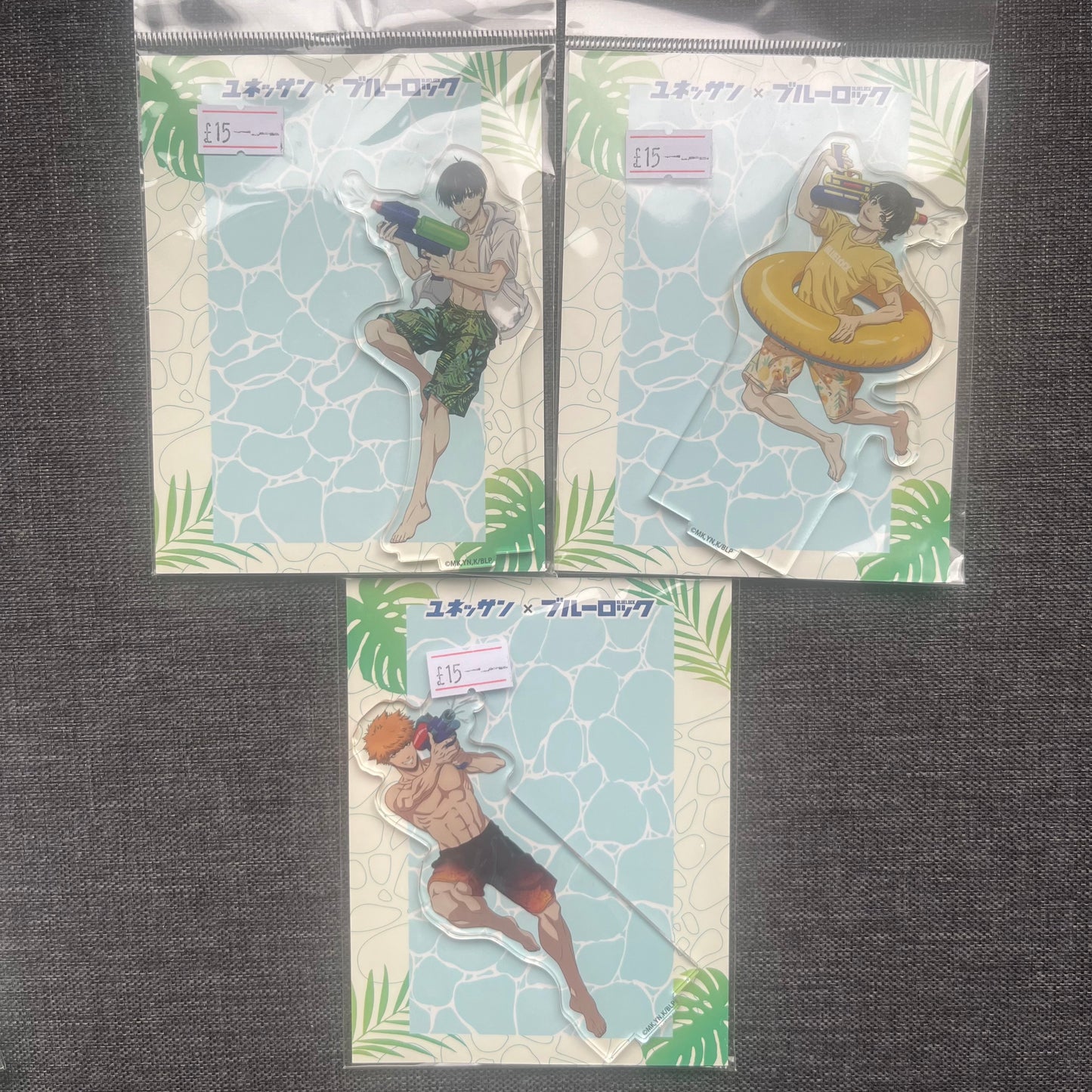 Blue Lock Beach Acrylic Standees