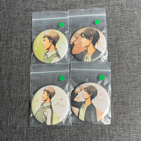 Attack On Titan ‘Summer Walk’ Badges