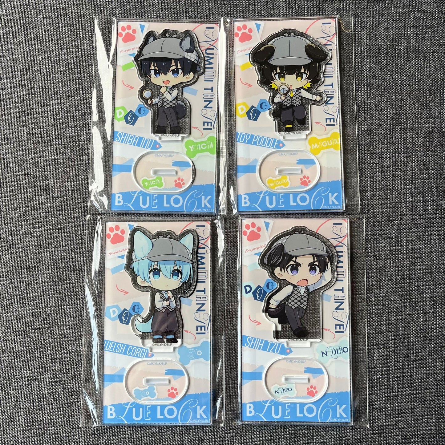 Blue Lock Dog Detective Acrylic Standees