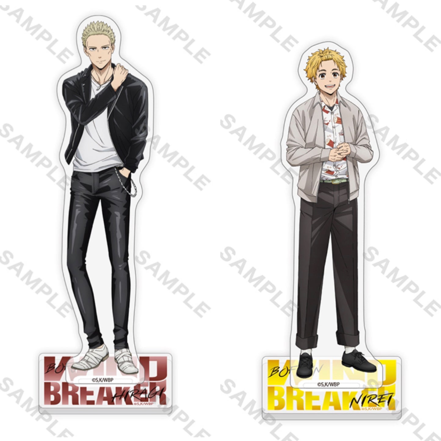 PREORDER Wind Breaker Casual Outfit Acrylic Standees