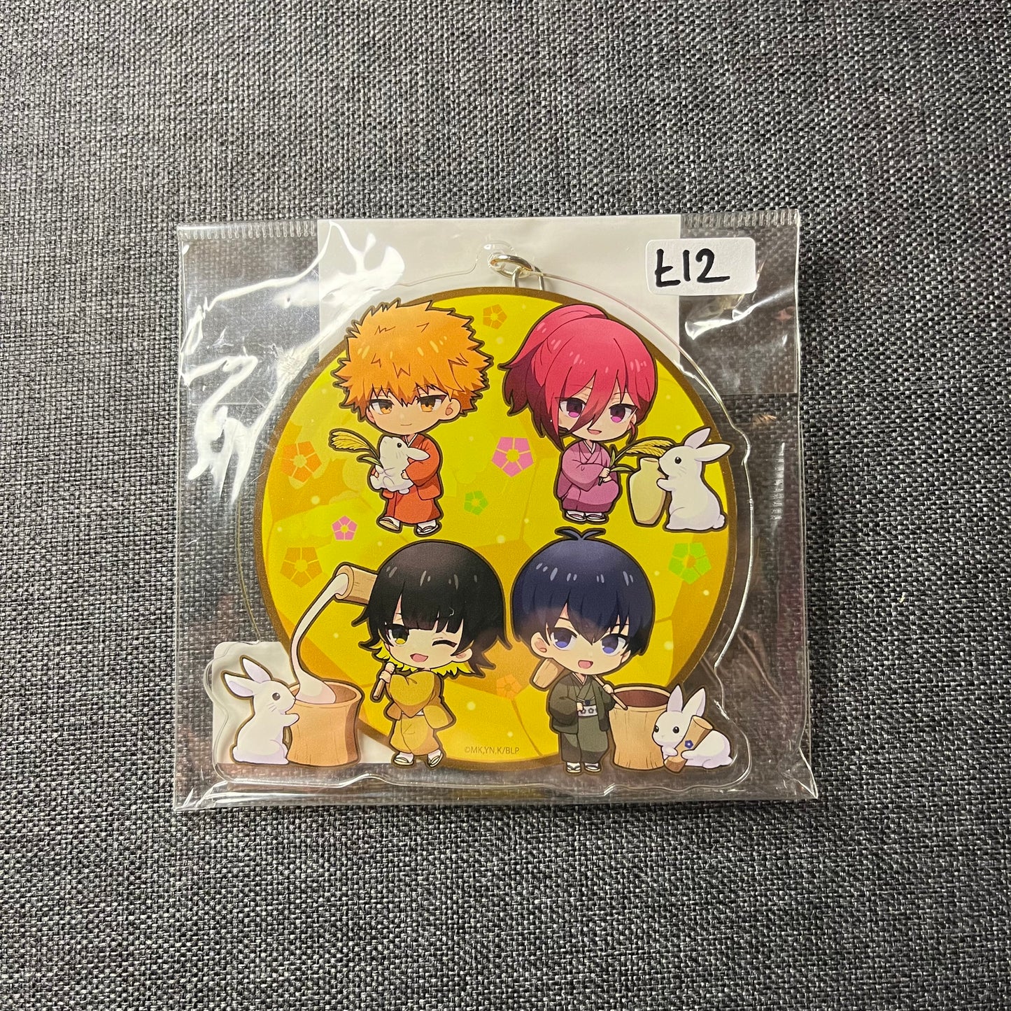 Blue Lock Festival Group Acrylic Charm