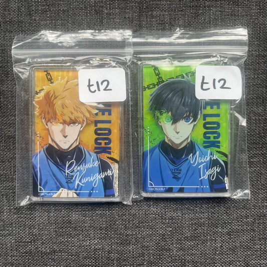 Blue Lock Acrylic Charms