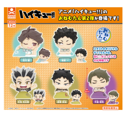 PREORDER Haikyuu Mini Sleepy Figures Gacha