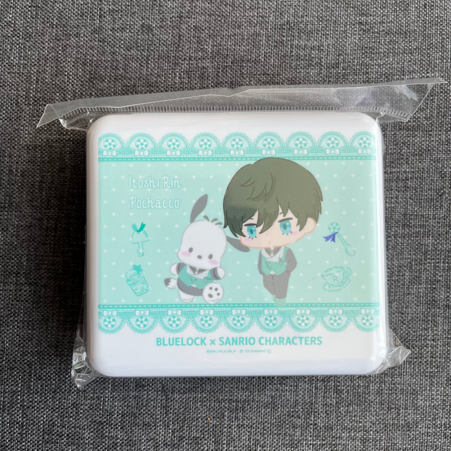 Blue Lock x Sanrio Rin Pochacco Small Plastic Accessory Case