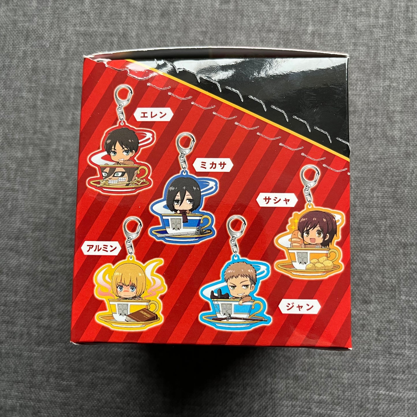 Attack on Titan Teacup Charm Blind Bags