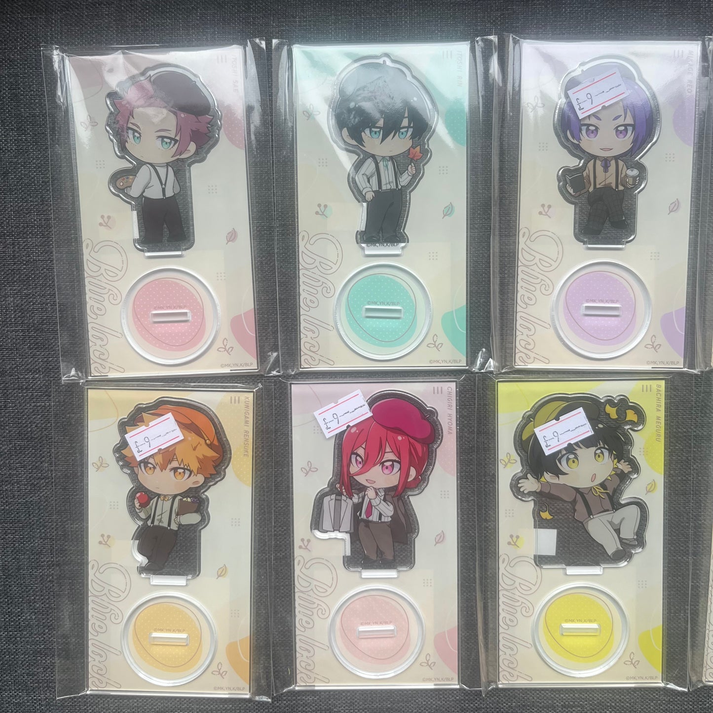 Blue Lock Beret Acrylic Standees