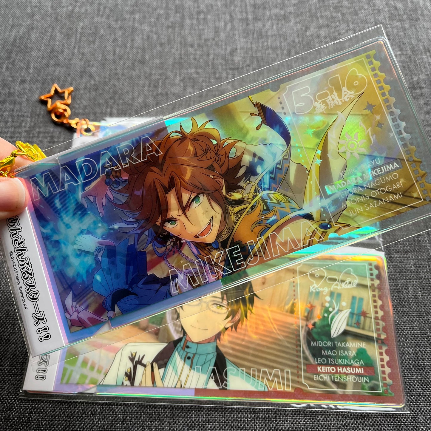 Enstars Holographic Character Ticket Charm