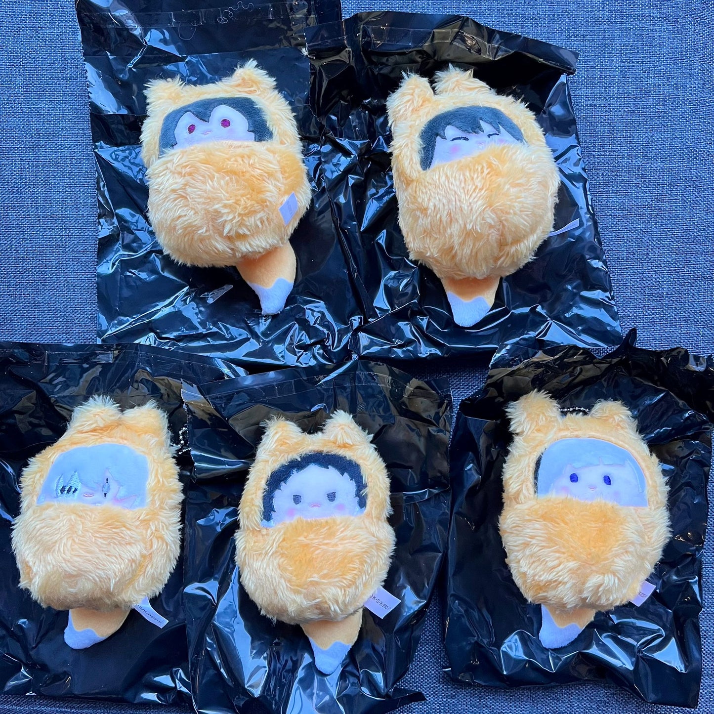 Bungou Stray Dogs Mini Fox Plushies