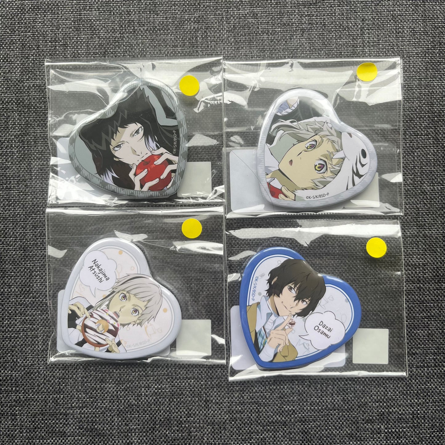 Bungou Stray Dogs Badges