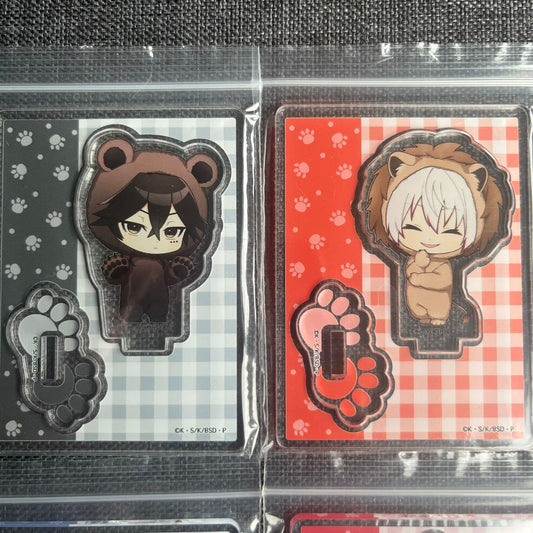 Bungou Stray Dogs Animal Onesie Mini Acrylic Standees