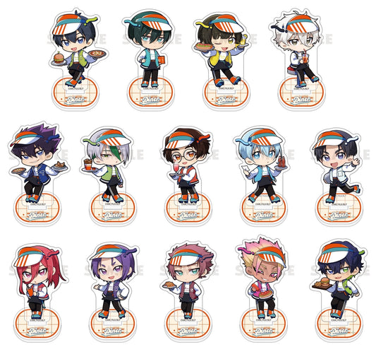 Blue Lock Retro Diner Acrylic Standees
