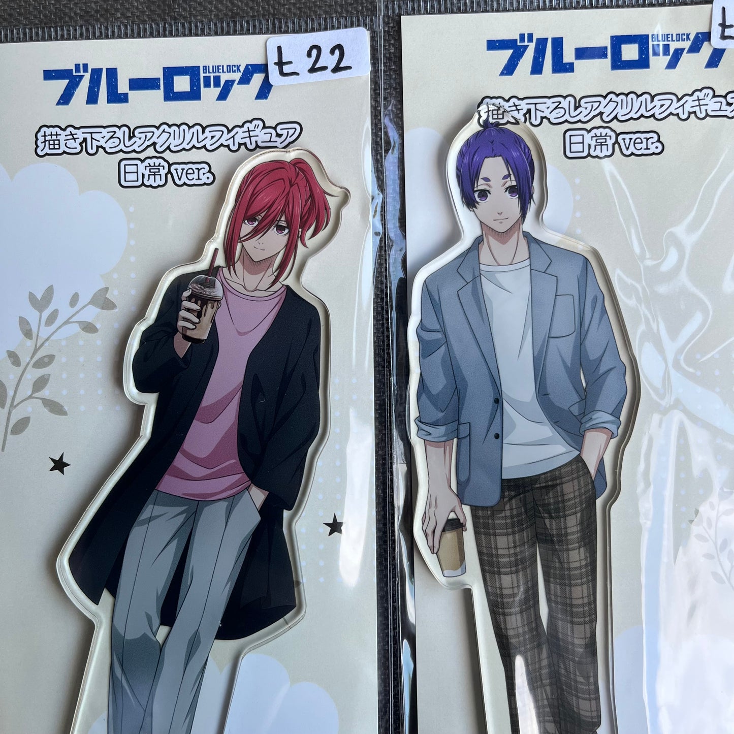 Blue Lock Casual Wear Acrylic Standees