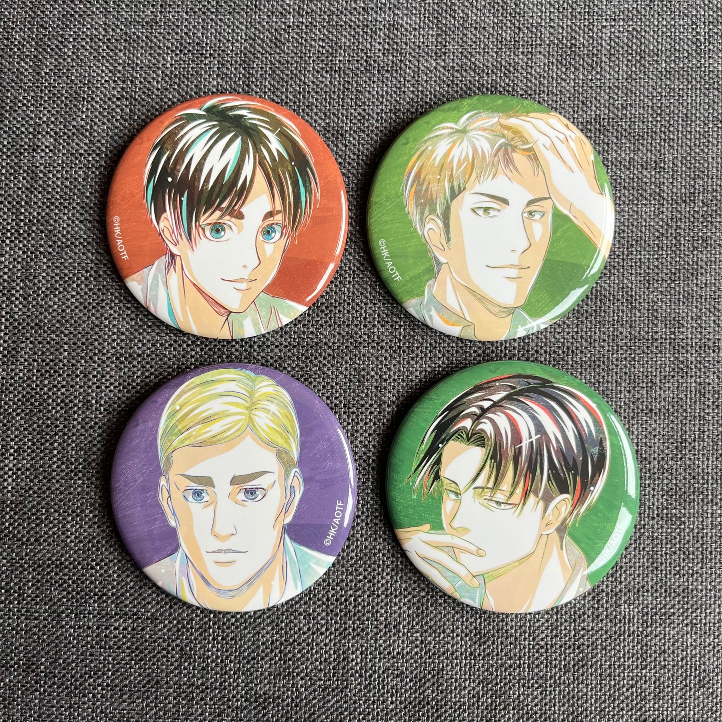 Attack On Titan ‘Relaxing’ Badges