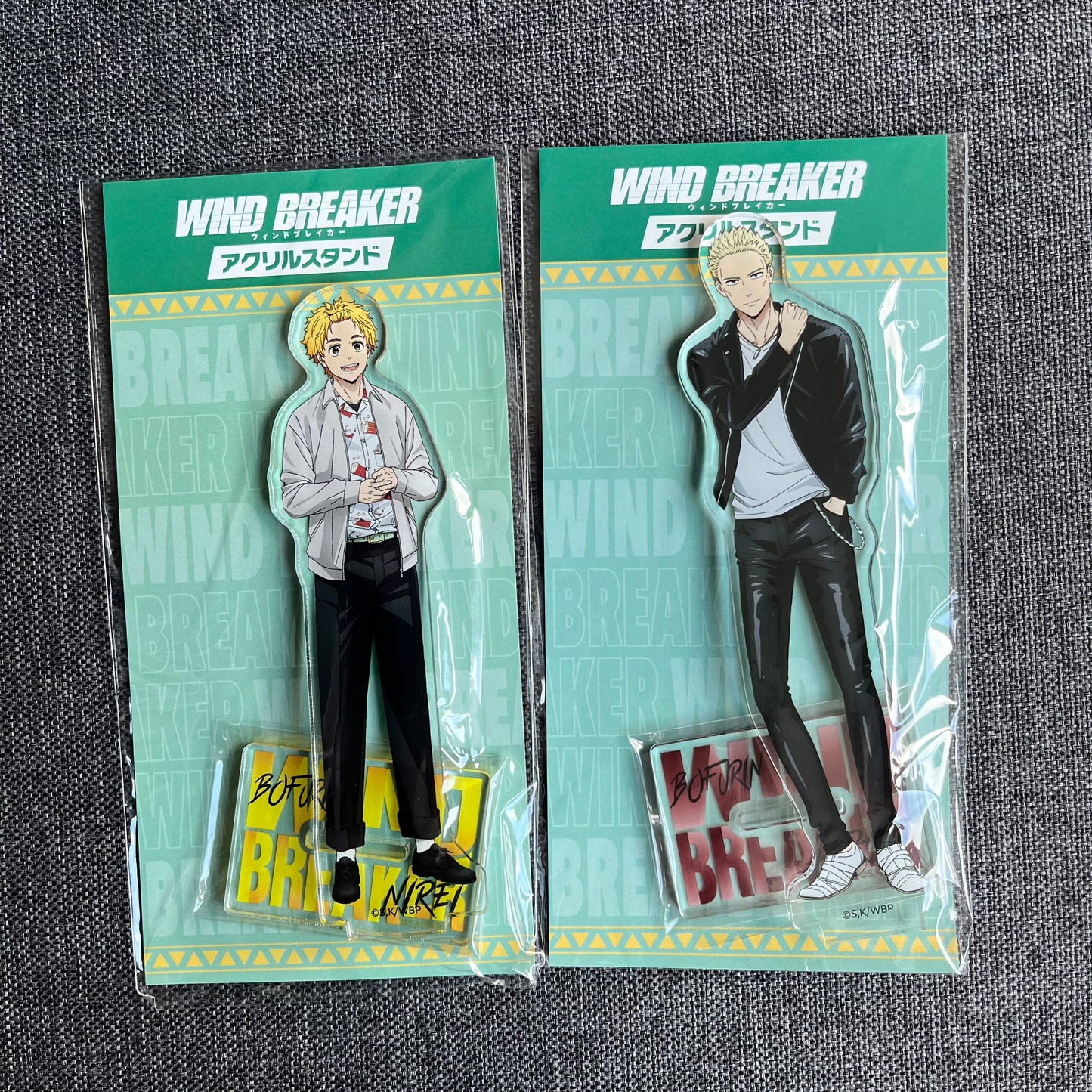 Wind Breaker Casual Outfit Acrylic Standees