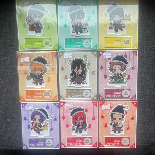 Blue Lock Christmas Acrylic Standees