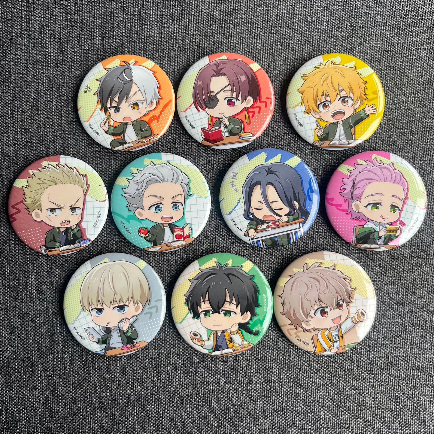 Wind Breaker Classroom Badges