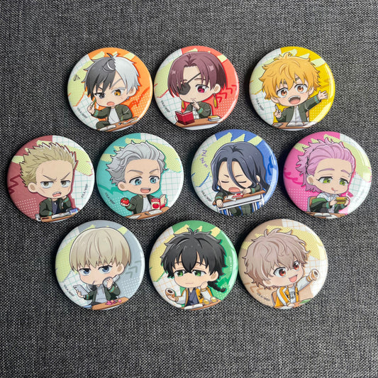 Wind Breaker Classroom Badges