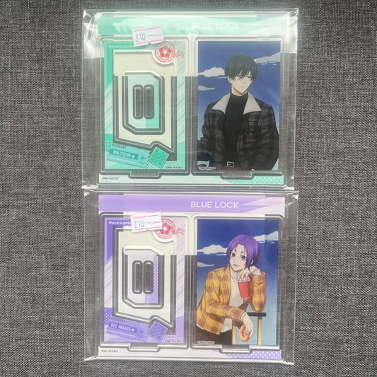 Blue Lock Travel Acrylic Standees