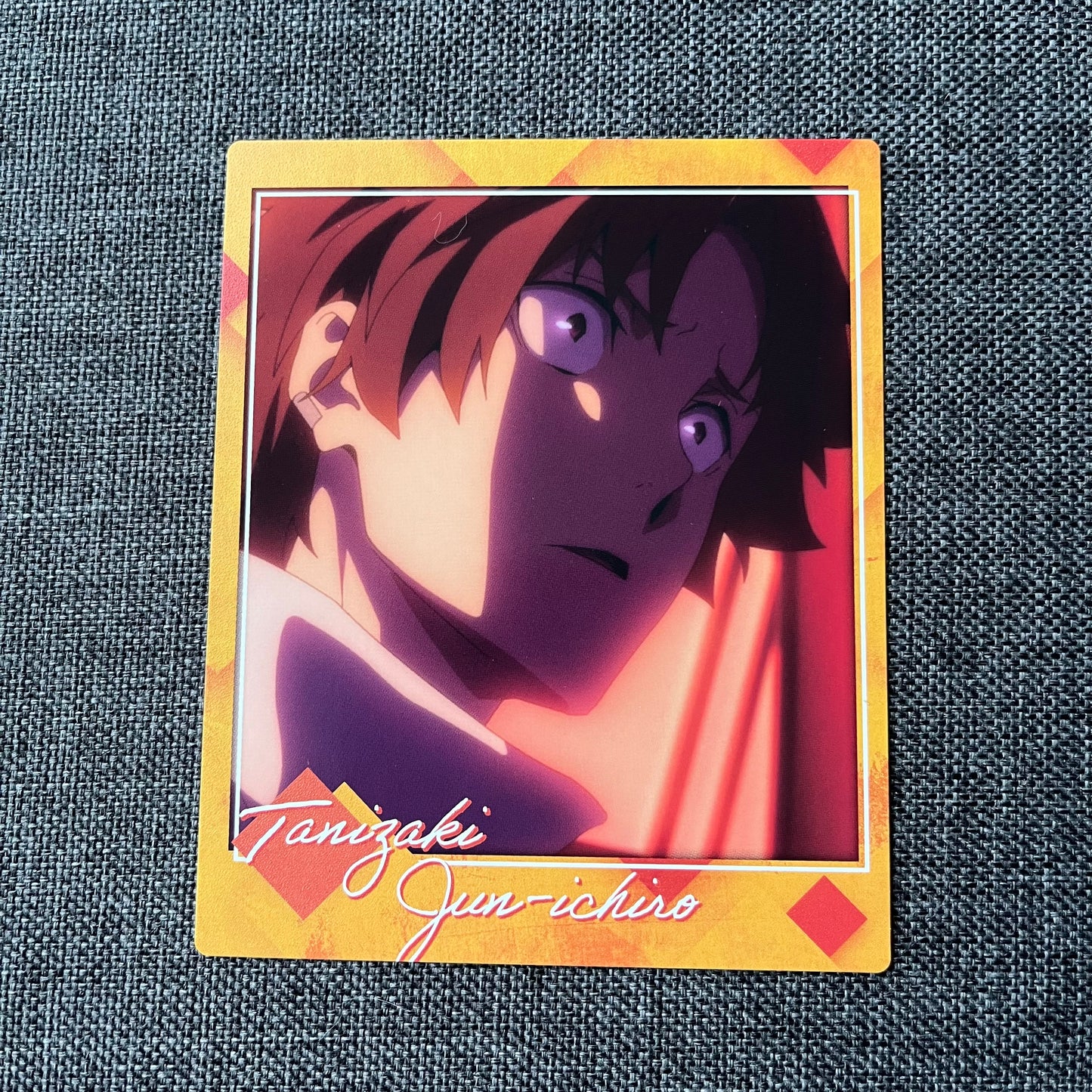 Bungou Stray Dogs Snapmide Square Photo Card Tanizaki Junichiro