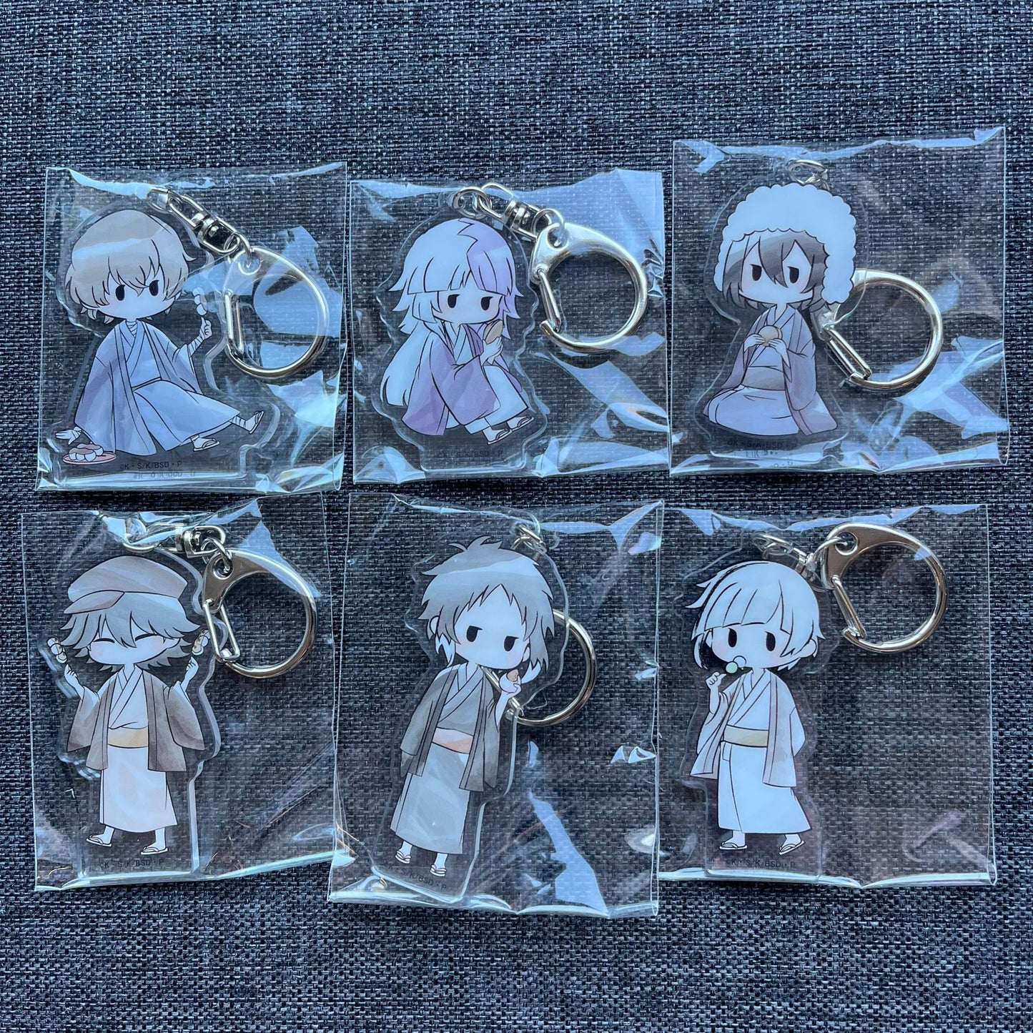 Bungou Stray Dogs Festival Acrylic Charms