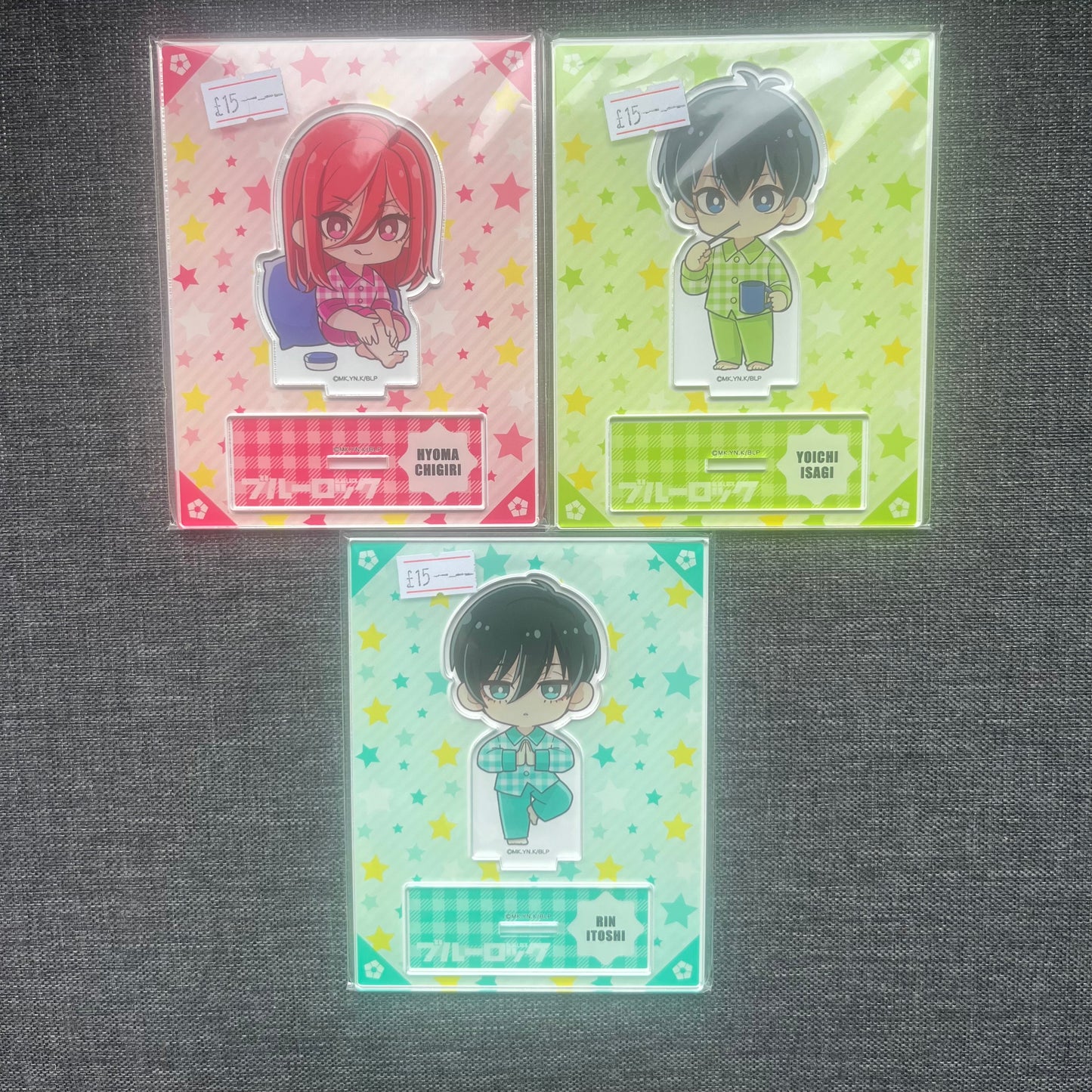 Blue Lock Pyjama Acrylic Standees