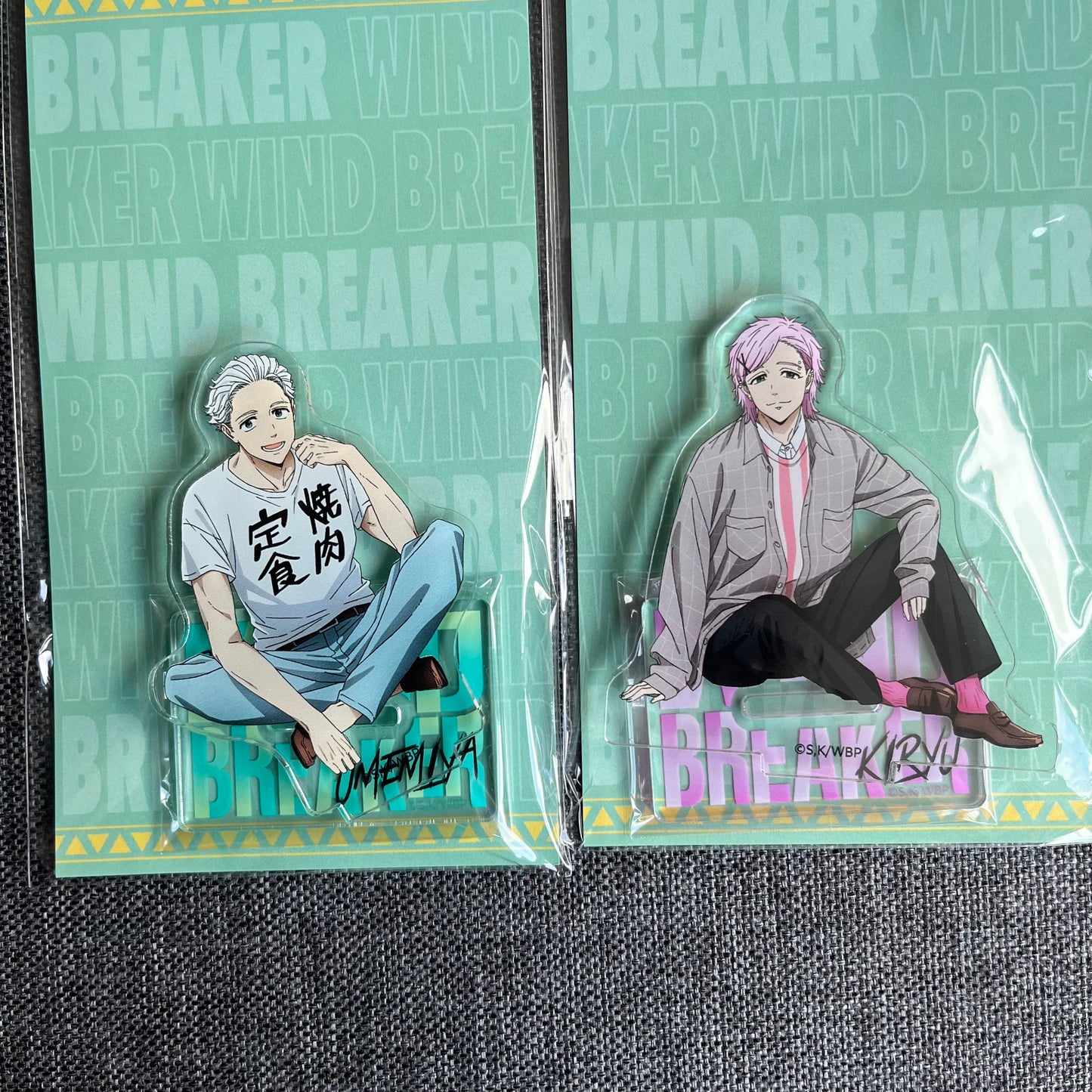 Wind Breaker Casual Outfit Acrylic Standees