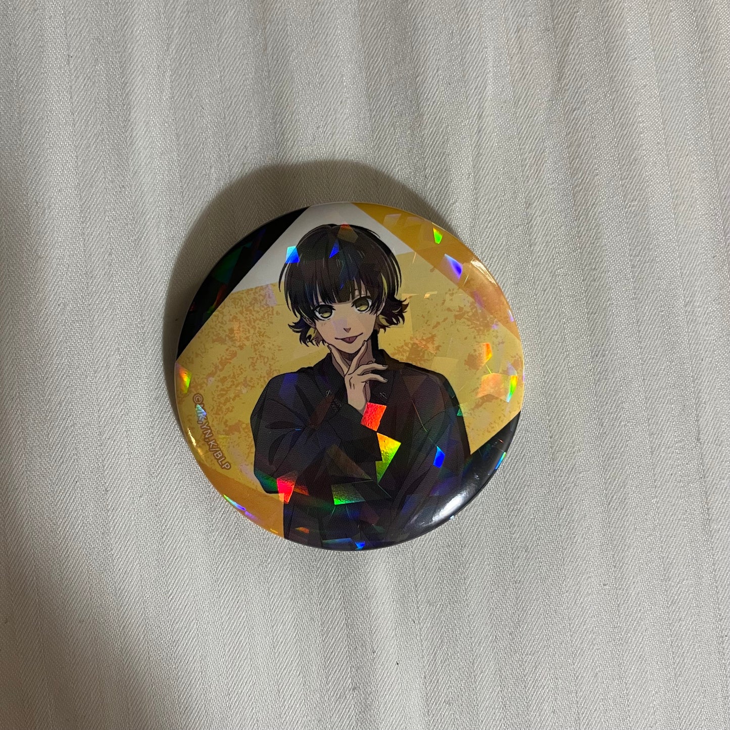 Blue Lock Bachira Holographic Streetwear Badge