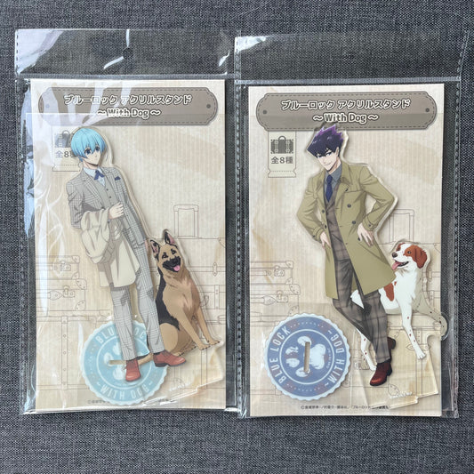 Blue Lock With Dog Acrylic Standees