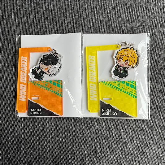 Wind Breaker Dangling Acrylic Standee