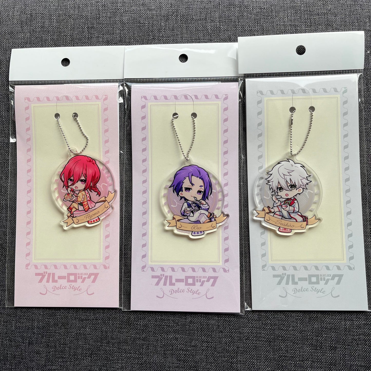 Blue Lock Patisserie Chibi Acrylic Charms