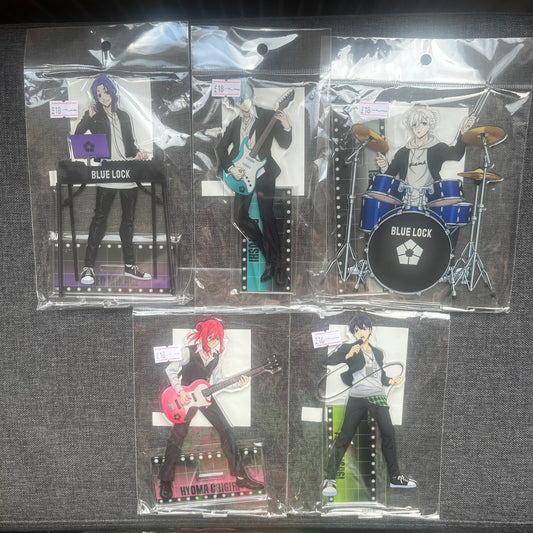 Blue Lock Rock Band Acrylic Standees