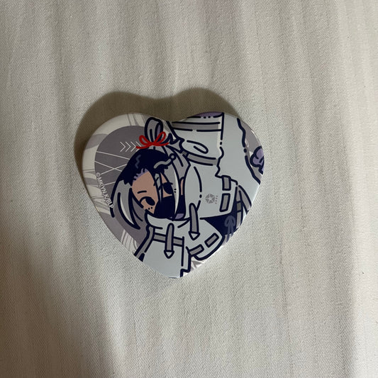 Blue Lock Gagamaru Heart Badge