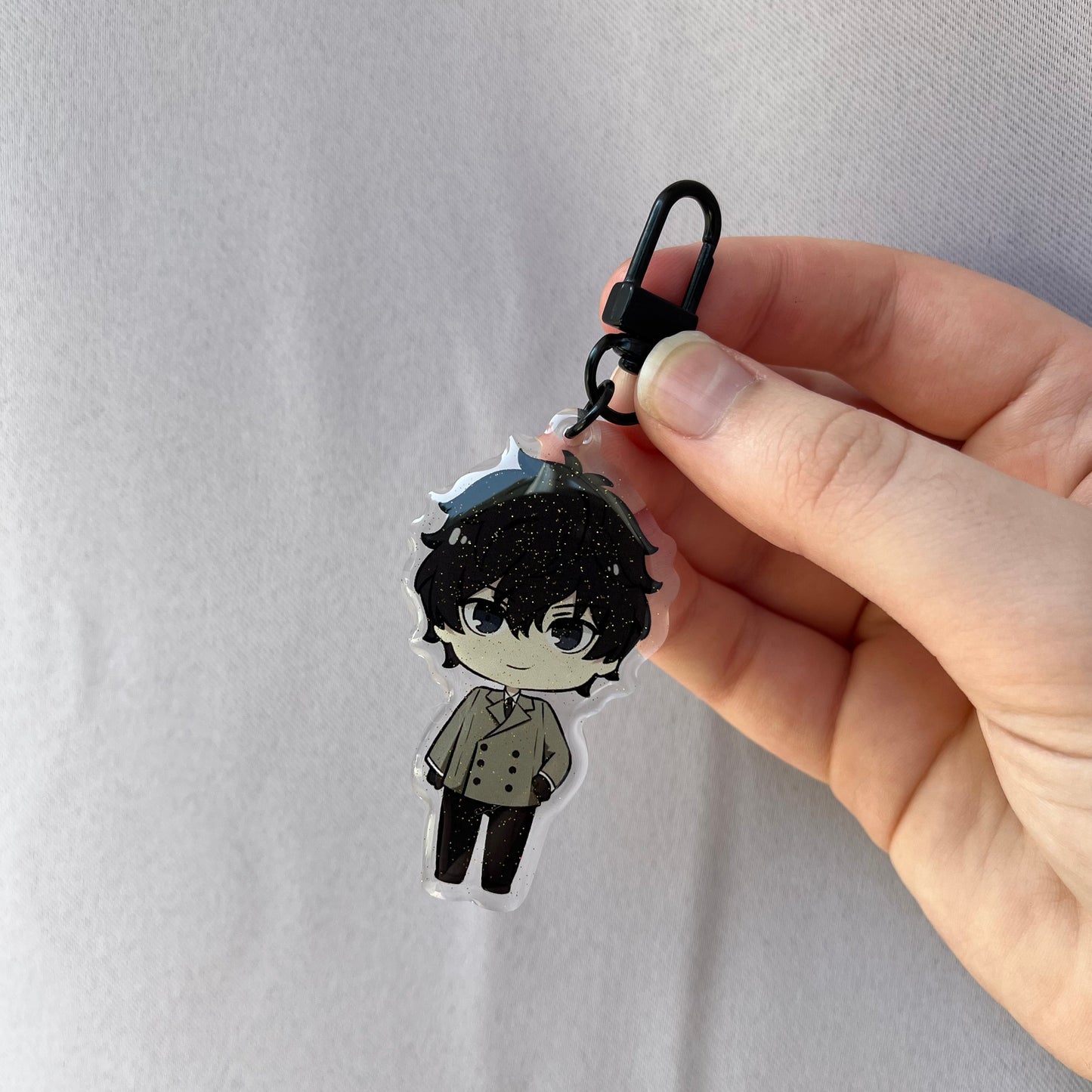 Persona 5 Goro Akechi / Joker Ren Clothes Swap Acrylic Charms Fanmade