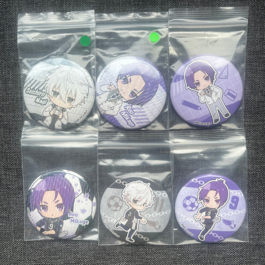 Blue Lock Nagi / Reo Badges