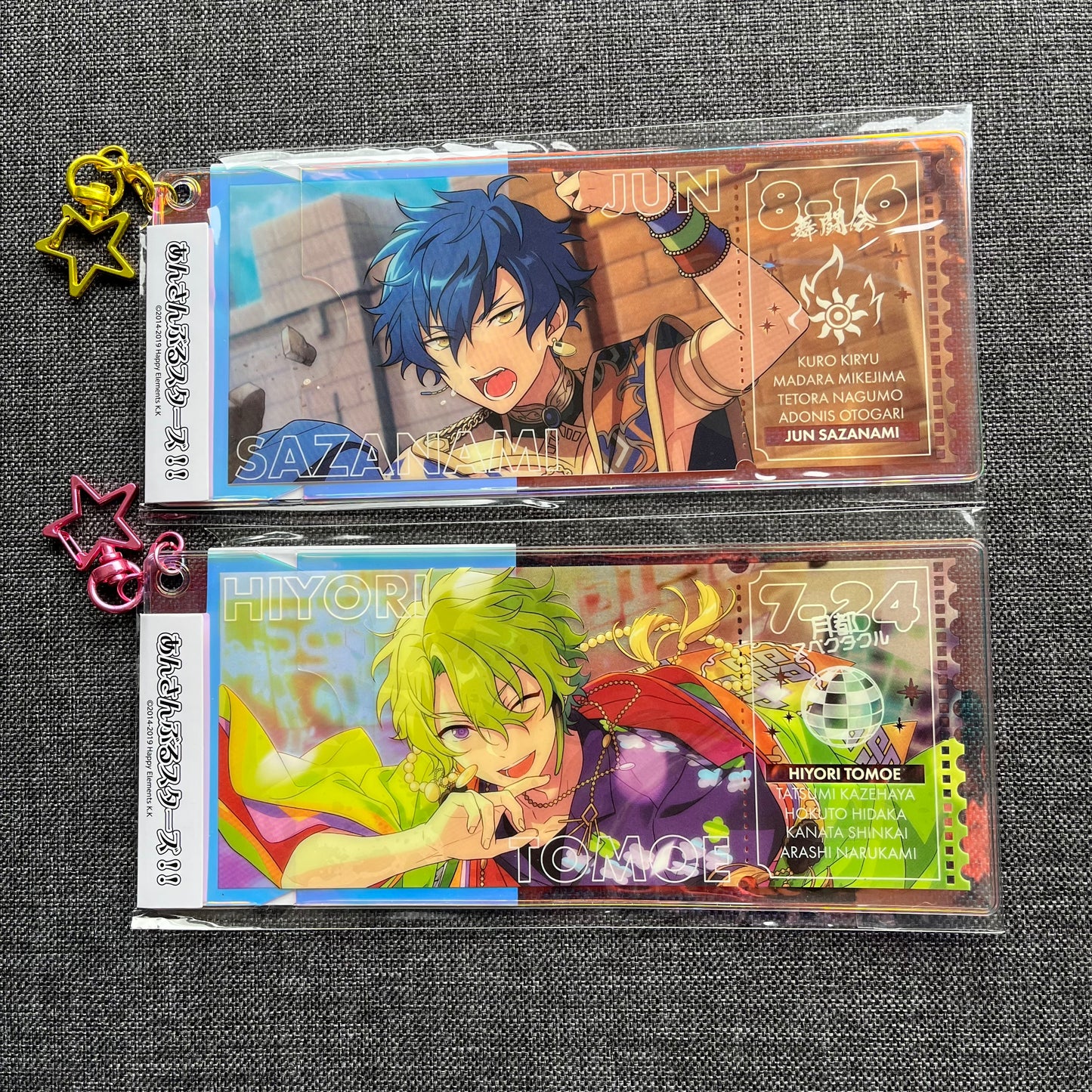 Enstars Holographic Character Ticket Charm (Eden Members)